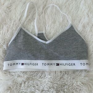 Tommy Hilfiger Girl's Gray Sports Bra Size: 8/10 NWOT